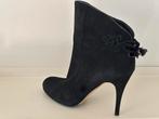 Unieke sexy  LK Bennett suede enkellaars zwart hak 11 cm, Ophalen of Verzenden, Zo goed als nieuw, Zwart