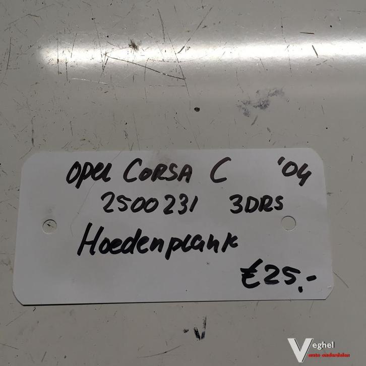 Opel Corsa C 2004 1.7 D 2500231  3 drs       Hoedenplank, Auto-onderdelen, Interieur en Bekleding, Gebruikt, Ophalen