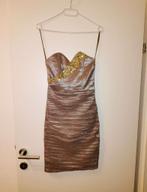 Jurk met glitter NIEUW maat S, Kleding | Dames, Jurken, Verzenden, Zo goed als nieuw, Zwart, Boven de knie