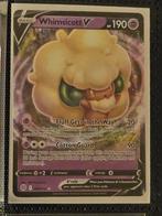 Pokemon Whimisicott V 064/172 Brilliant Stars, Ophalen of Verzenden, Zo goed als nieuw, Losse kaart, Foil