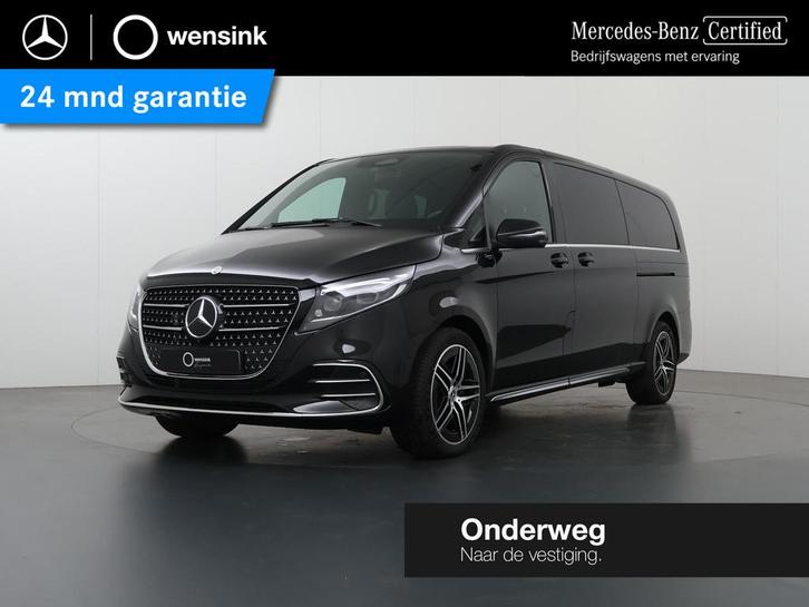 Mercedes-Benz V-klasse 300d XL L3 AMG 4MATIC Dubbele Cabine, Auto's, Bestelauto's, Bedrijf, Te koop, 4x4, ABS, Achteruitrijcamera