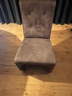 Set van 6 eetkamer stoelen, Huis en Inrichting, Stoelen, Ophalen, Zo goed als nieuw, Grijs, Vijf, Zes of meer stoelen