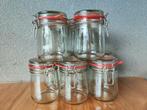 10x Weckpotten - 720ml - Zo goed als nieuw, Huis en Inrichting, Ophalen of Verzenden, Zo goed als nieuw