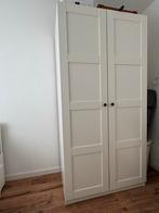Witte Ikea Pax kast, Huis en Inrichting, Kasten | Kledingkasten, Kunststof, Gebruikt, 100 tot 150 cm, 200 cm of meer