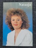 Natasja ( zangeres) , strooikaart, fankaart, fotokaart, Ophalen, Zo goed als nieuw, Foto of Kaart