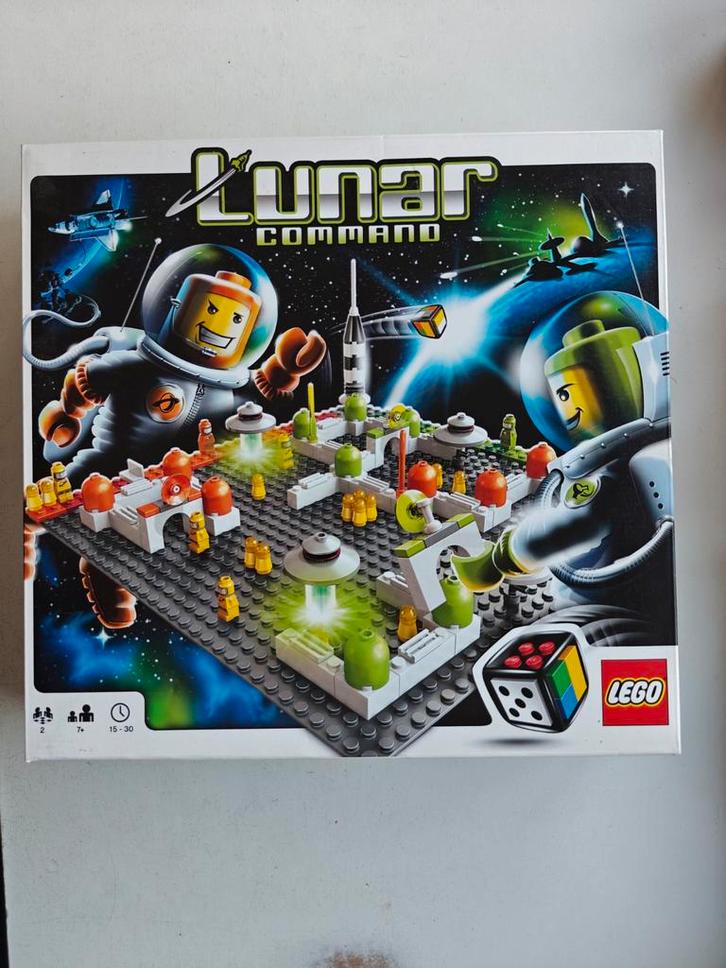 Lego Lunar Command 3842 - Zeldzaam!, Kinderen en Baby's, Speelgoed | Duplo en Lego, Zo goed als nieuw, Ophalen of Verzenden