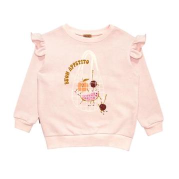 Sweater light pink with fruits pr beschikbaar voor biedingen