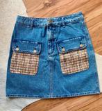 Sandro jeansrok met tweed zakjes korte spijker rok, Kleding | Dames, Rokken, Maat 38/40 (M), Blauw, Ophalen of Verzenden, Zo goed als nieuw