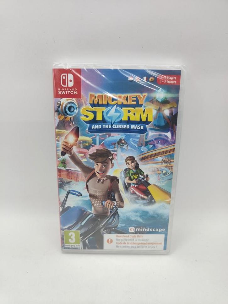 Mickey Storm and the Cursed Mask , sealed - Nintendo Switch, Spelcomputers en Games, Games | Nintendo Switch, Zo goed als nieuw