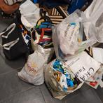 Plastic tasjes en big shoppers stof tas plastic boodschappen, Ophalen of Verzenden, 30 cm of meer