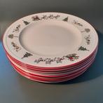 Wedgwood Windsor Christmas 6 ontbijtborden, Nieuw, Ophalen of Verzenden, Bord(en), Wedgwood
