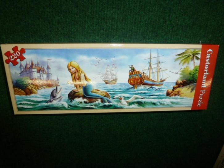 NIEUW Castorland puzzel Zeemeermin 220 stukjes, Kinderen en Baby's, Speelgoed | Kinderpuzzels, Nieuw, 6 jaar of ouder, Meer dan 50 stukjes