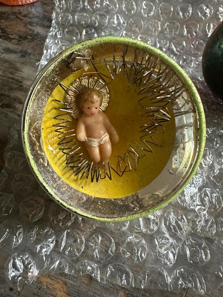 Kerstbal kindje Jezus, Diversen, Kerst, Nieuw, Ophalen of Verzenden