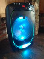 N-gaer party speaker met 2 microfoons, Overige merken, Ophalen of Verzenden, Zo goed als nieuw, 120 watt of meer