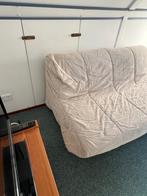 Slaapbank, Huis en Inrichting, Crème, Gebruikt, Tweepersoons, 140 cm