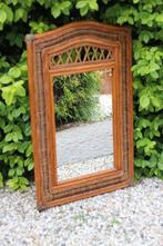 Rotan spiegel vintage, Ophalen, Huis en Inrichting
