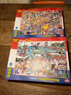 Puzzels 1000 Stukjes - Holland Editie, Ophalen of Verzenden, 500 t/m 1500 stukjes, Zo goed als nieuw, Legpuzzel