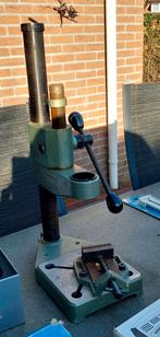 Boorstandaard met bankschroef, Doe-het-zelf en Verbouw, Draaibanken, Ophalen, Gebruikt, Overige typen, Minder dan 500 mm