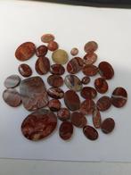 Mix lot jaspis cabochons edelsmid, Ophalen of Verzenden