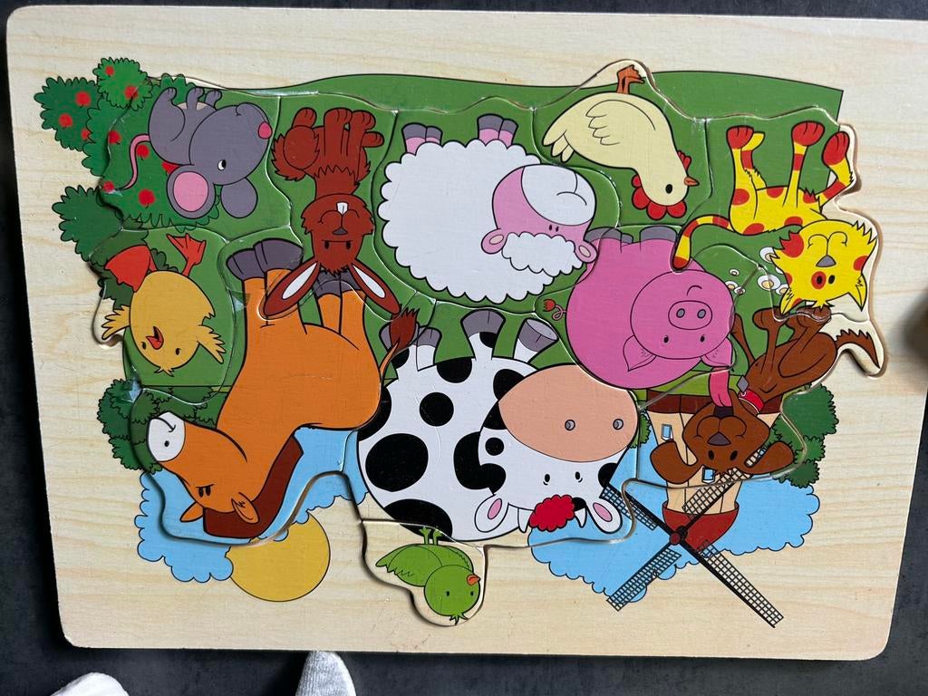 Leuke verzameling puzzels en spelletjes, Kinderen en Baby's, Speelgoed | Kinderpuzzels, Ophalen, 2 tot 4 jaar, Gebruikt, 10 tot 50 stukjes