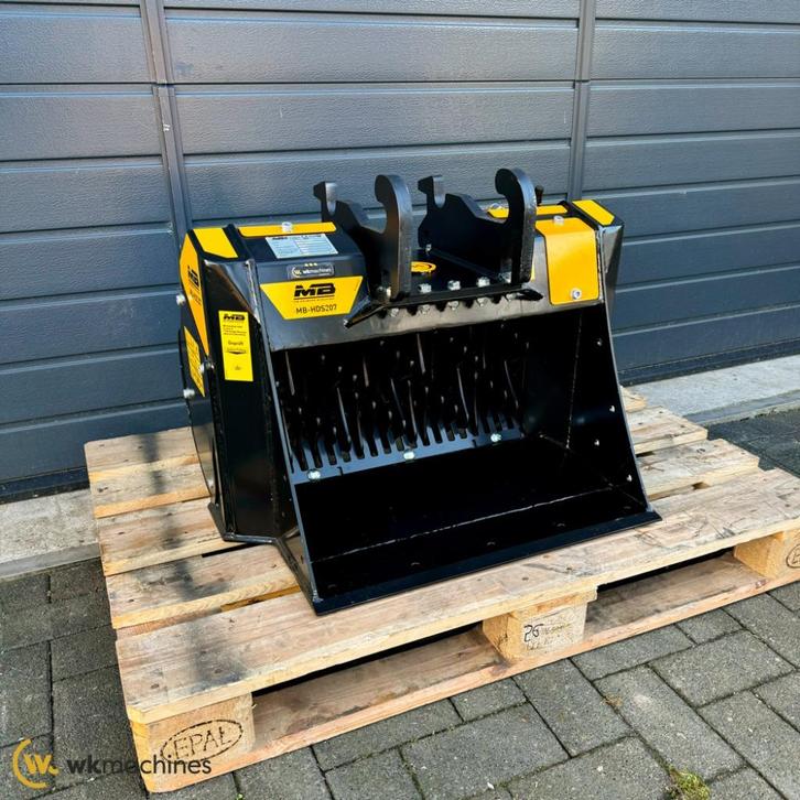 Zeefbakken voor graafmachines - CW05 / CW10 / CW30, Doe-het-zelf en Verbouw, Gereedschap | Overige machines, Nieuw, Ophalen of Verzenden