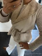La Fée Maraboutée, prachtig vest met wol/alpaca, S/M, Maat 38/40 (M), Beige, Ophalen of Verzenden, Zo goed als nieuw