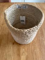 Nieuwe Linda Loves Riet Mand, Ophalen, Mand, Rond, Nieuw