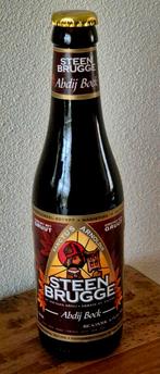 Volle fles Steen Brugge  Abdij bock bier uit 2016, Verzamelen, Biermerken, Ophalen of Verzenden, Flesje(s), Overige merken