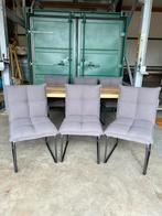 Eetkamerstoel grijs, Ophalen, Nieuw, Vijf, Zes of meer stoelen, Stof