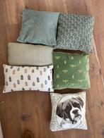 Sierkussens - Dutch Design, Zuiver e.o. - groen, Ophalen of Verzenden, Zo goed als nieuw, Groen, Vierkant