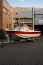 nette Orka 460 (visserboot) set, 60 Pk Yamaha + Pega trailer, Ophalen, Gebruikt, 3 tot 6 meter, Buitenboordmotor