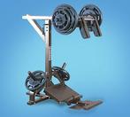 Powertec Leverage Squat/Calf Machine, Ophalen, Gebruikt, Krachtstation, Metaal