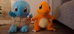 Pokemon Knuffel - 50 cm charmander en squirtle, Kinderen en Baby's, Speelgoed | Knuffels en Pluche, Ophalen, Zo goed als nieuw