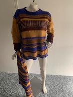 Beatrice trui met bijpassende das maat m, Maat 38/40 (M), Bruin, Verzenden, .