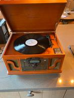 Retro radio  cd  grammofoon speler, Ophalen of Verzenden, Zo goed als nieuw, Radio
