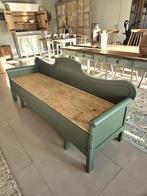 Antieke Zweedse klepbank, Antiek en Kunst, Ophalen