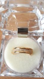 Prachtige ring met zirkonia in doosje - Mt 18, 18 tot 19, Nieuw, Ophalen of Verzenden, Dame