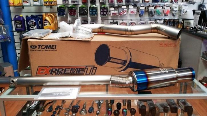 Tomei Expreme Ti uitlaatsysteem uitlaat - Nissan 200sx S15, Auto diversen, Tuning en Styling, Ophalen of Verzenden