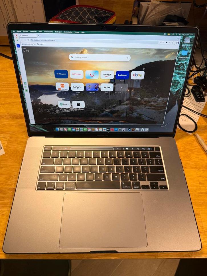 MacBook Pro 16-inch 2019 i9, 1TB, 32GB, Computers en Software, Apple Macbooks, Zo goed als nieuw, MacBook Pro, 16 inch, 2 tot 3 Ghz