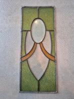 Glas in lood raam (64 cm x 19 cm), Gevelraam of Ruit, Minder dan 80 cm, Ophalen of Verzenden, Minder dan 80 cm