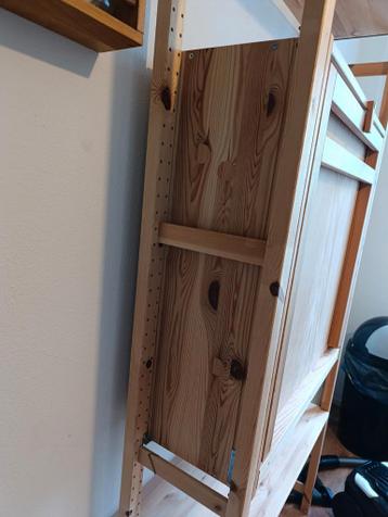 IKEA Ivar Klaptafel Bureau met Stellingkast Grenenhout - afbeelding 5