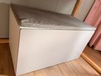 Ikea speelgoedkist met bank wit/grijs, Ophalen, Overige materialen, Gebruikt, 50 tot 100 cm