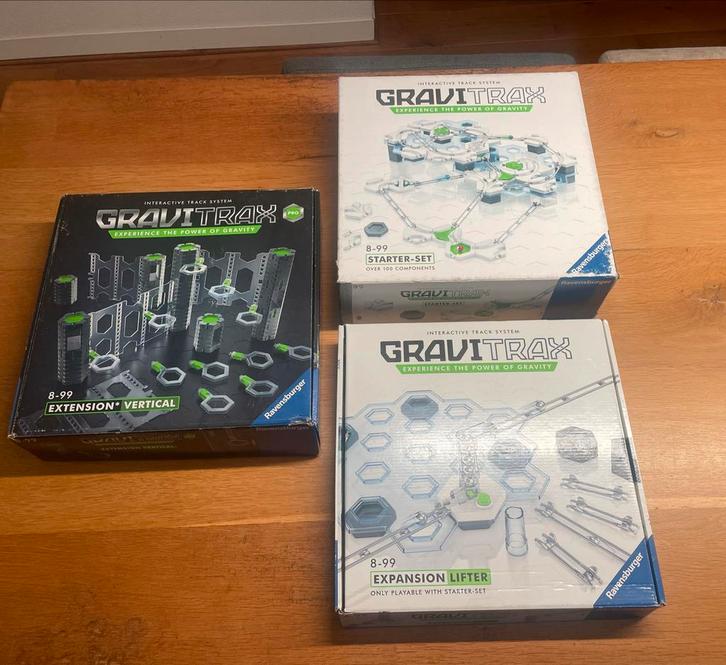 Gravitrax knikkerbaan - uitgebreide set, Kinderen en Baby's, Speelgoed | Educatief en Creatief, Zo goed als nieuw, Ophalen of Verzenden