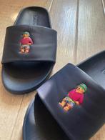 Ralph lauren badslippers polo bear slippers slides 38/39, Ralph Lauren, Ophalen of Verzenden, Zo goed als nieuw, Slippers