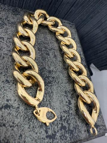 Prachtige 14 karaats gouden armband beschikbaar voor biedingen