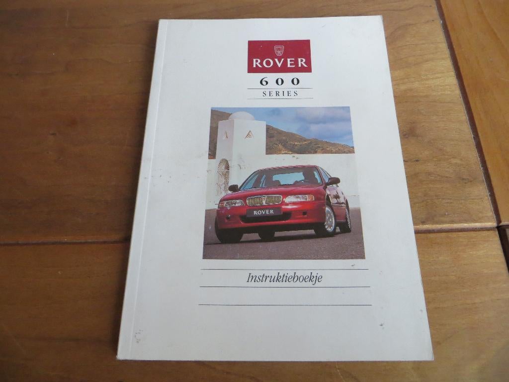Instructieboek Rover 600-serie 1994 + opbergmap, Auto diversen, Handleidingen en Instructieboekjes, Ophalen of Verzenden