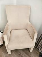 2 beige fauteuils, Huis en Inrichting, Fauteuils, Ophalen of Verzenden, Gebruikt, 75 tot 100 cm, 50 tot 75 cm