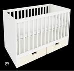 STUVA Ledikant met lades en matras, Kinderen en Baby's, Kinderkamer | Bedden, Ophalen, Gebruikt, Minder dan 140 cm, Matras