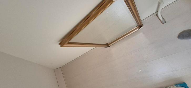 2x rechthoekige spiegel, Huis en Inrichting, Woonaccessoires | Spiegels, Zo goed als nieuw, 50 tot 75 cm, Minder dan 100 cm, Rechthoekig