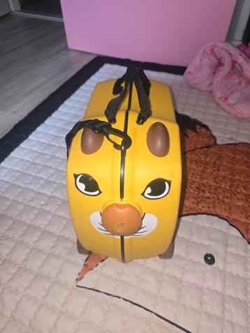 Gele Kinderkoffer - Dierenvriendje! beschikbaar voor biedingen